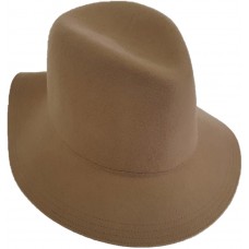 Mujer&apos;s Fall Winter Hat 100% Wool Felt Floppy Fedora Trilby Casual Hats Camel  eb-28811833